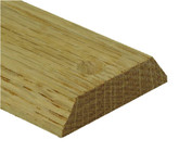 Red Oak Equalizer/Binder Bar Floor Moulding, Natural - 3/16in/1-1/2 Inch