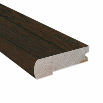 78 Inches Hand Scraped Flush Mount Stair Nose-Matches Chestnut Hickory Click Flooring