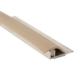 7/8 Inch E-Cap With Pinless Channel - 3 Feet  - Beige