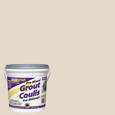 #333 Alabaster - Pre-Mixed Grout 3.9L