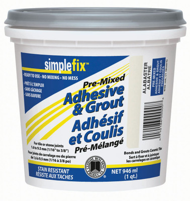 Pre-Mixed Tile Adhesive & Grout