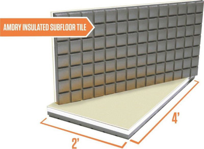 Amdry Insulated Subfloor panel - TILE