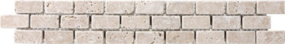 235539 2x12 Noce Travertine Brick Listello