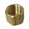 Brass Compression Nut less Insert (3/8 Inches)