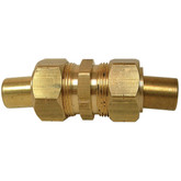 Tube to Tube Union with Brass Insert (3/8 Inches)