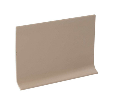 4 Inch Rubber Wall Cove Base - 100 Foot Roll - Beige