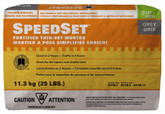 SpeedSet Fast-Setting Thin-Set Mortar Gray - 25-lb