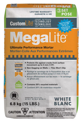 MegaLite Crack Prevention Mortar 15 lb. (6.804 kg.)