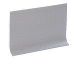 4 Inch Rubber Wall Cove Base - 100 Foot Roll - Silver Grey