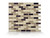 6 - Piece 9.13 Inch x 10.25 Inch Peel and Stick Murano Dune Mosaik