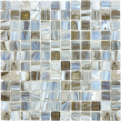 1 Inchx1 Inch Tranquility Stained Glass Mosaics