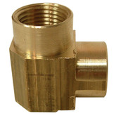 Cast Brass Female Pipe to Female Pipe Elbow (1/2)