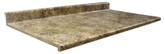 Kitchen Countertop,  Profile 2300, Butterum Granite 7732-46, 25.5 inches x 120 inches