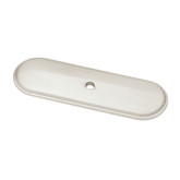 3 in. Raised Oval Knob Backplate