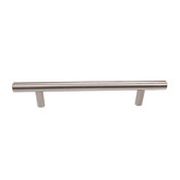 Contemporary Metal Pull - Brushed Nickel - 192 Mm C. To C.