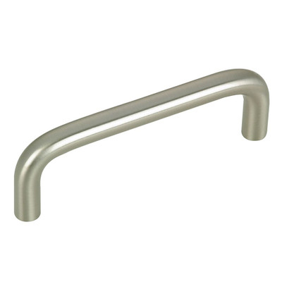 Contemporary Steel Pull - Brushed Nickel - 76 Mm C. To C.