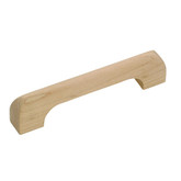 Classic Wood Pull - Unfinished Maple - 96 Mm C. To C.