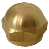 Brass Flare Cap (3/8)
