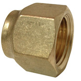 Brass Short Forged Nut (3/8 Flare)