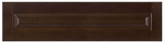 Wood Drawer front Naples 30 x 7 1/2 Choco