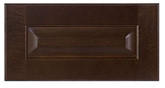 Wood Drawer front Naples 15 x 7 1/2 Choco