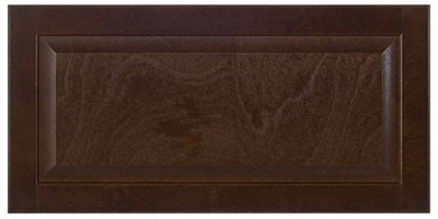 Wood Drawer front Naples 30 x 15 Choco