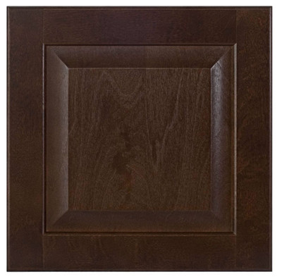 Wood Drawer front Naples 15 x 15 Choco