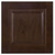 Wood Drawer front Naples 15 x 15 Choco