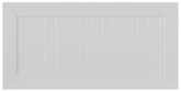 Thermo Drawer front Odessa 30 x 15 White