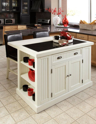 Kitchen Island with Two Stools