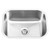 Stainless Steel Undermount Single Bowl Kitchen Sink 18 gauge 23 Inch