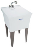 Utilatub Combo Laundry Tub with Faucet, Supply Lines, P-Trap