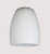 White Frosted Glass Shade 2 1/4 Inch