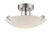 LED Semi Flush Mount 15" 23W Dimmable 3000K BN 1610LM