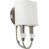 Splendid Collection 2 Light Brushed Nickel Wall Sconce