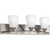 Moments Collection 3 Light Antique Nickel Bath Light
