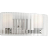 Coupe Collection 2 Light Brushed Nickel Bath Light