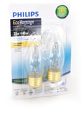 Eco Vantage 25W = 40W Chandelier Medium Base - Case of 12 Bulbs