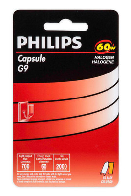 Halogen 60W G9 Capsule