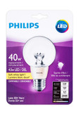 LED 4.5W = 40W Globe (G25) Diamond Spark (2700K) - Case Of 4 Bulbs