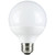 G25 8W 2700K 550LM CRI82 Dimmable LED Bulb - 4-Pk