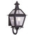 Providence 2 Light Bronze Incandescent Wall Lantern with Seeded Glass