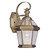 Providence 1 Light Antique Brass Incandescent Wall Lantern with Clear Flat Glass