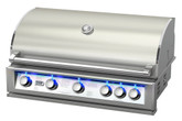 Broil chef PRO-SERIES 40-Inch Built-In LP Gas Grill with Rear Rotisserie Burner