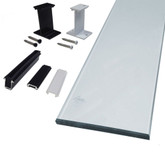 Glass Panel Kit, 6 In. - Clear