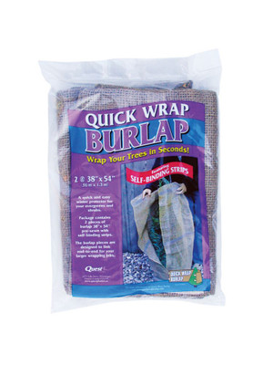 Select Quick Wrap Burlap  - 38x 54 2 pc