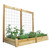 Raised Garden Bed with Trellis Kit 48x95x80 - 10"D