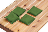 Green Bean Bags (Set of 4)