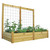 Raised Garden Bed with Trellis Kit Safe Finish 48x95x80 - 15"D