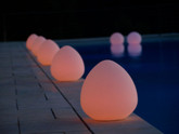 Rock Outdoor Accent With Wireless LED Light By Smart And Green